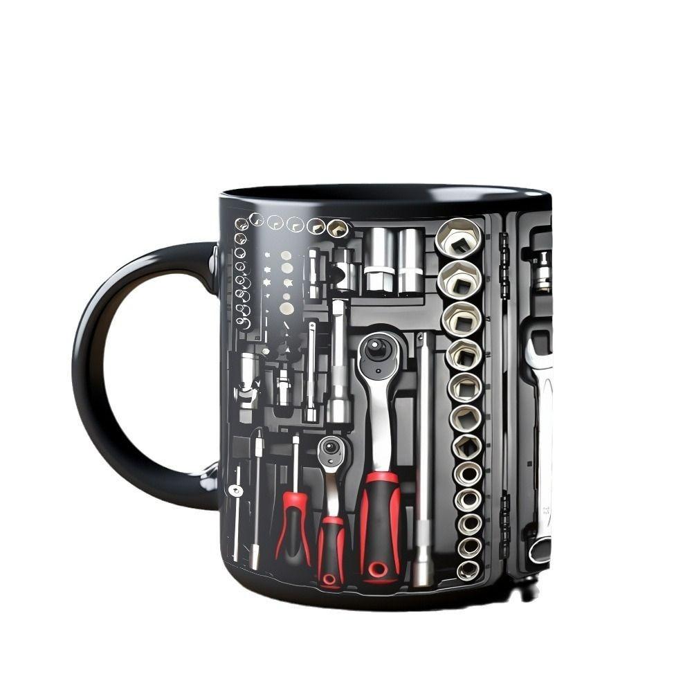 Ceramic Mechanic Water Cup 325ml Mechanic Mug Funny Coffee Mug Auto/Car Mechanic Gift