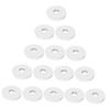 Iplusmile 15pcs Aroma Tablet Set Car Aroma Car Mist Replacement Hollow Scent Round Essential Refill Pad White Pe