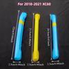 3Pcs/1 Set 3D ABS Car Front Grille Net Decoration Stripe Network Modified Stickers Center Grille Emblem Badge Cover Trim for XC60 2018-2025