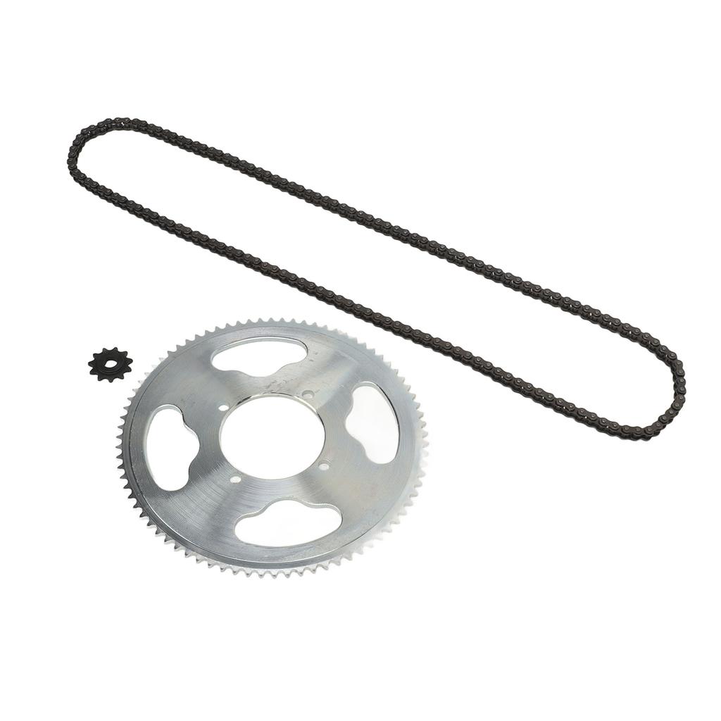 Комплект звездочек и цепи 8D 11T Звездочка 25H 80T Звездочка 25H 146 звеньев Приводная цепь для