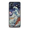 Чехол для телефона для Xiaomi Mi 14 13 12 11 Lite 13T 12T 11x 11T 10T Pro 9T Note 10 Lite Мягкий чехол Япония Великая волна в Канагаве
