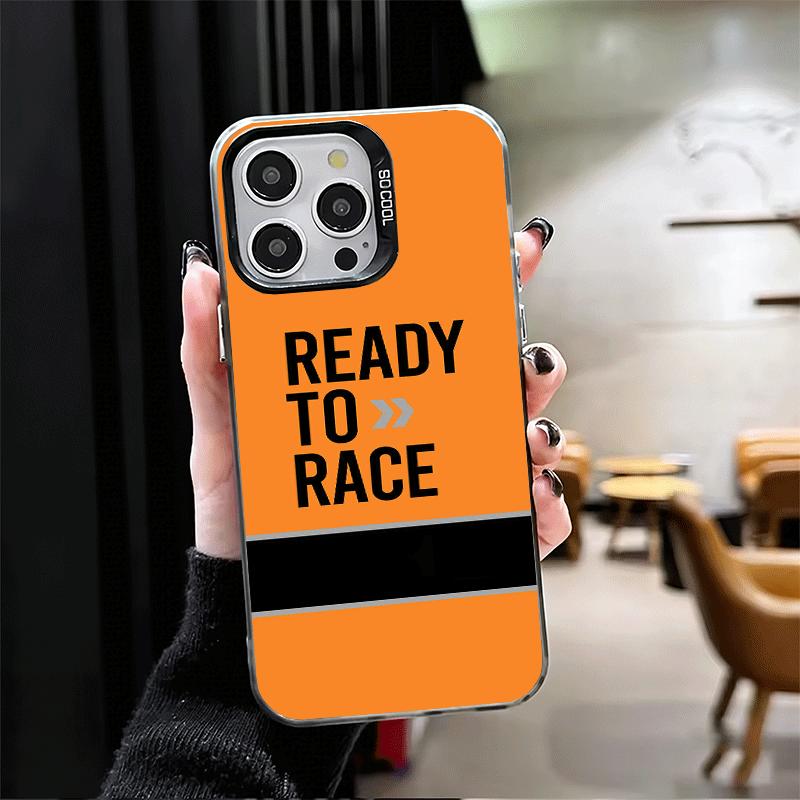 Готов к гонке Ударопрочный чехол для телефона для iPhone 17 Air 16 16E 15 Pro Max 14 Plus 13 Mini 12 Задняя крышка Защита от падения Fundas