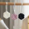 1pc Camellia Fragrance Wax Slice Room Fragrance Solid Soybean Wax Handmade Flower Fragrance Slice Wardrobe Hanger Qixi Gift