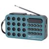 Мини Портативное Карманное FM Радио с Поддержкой Bluetooth, USB, TF-карты, Беспроводные Динамики, Цифровой Радиодинамик, Музыкальный Плеер