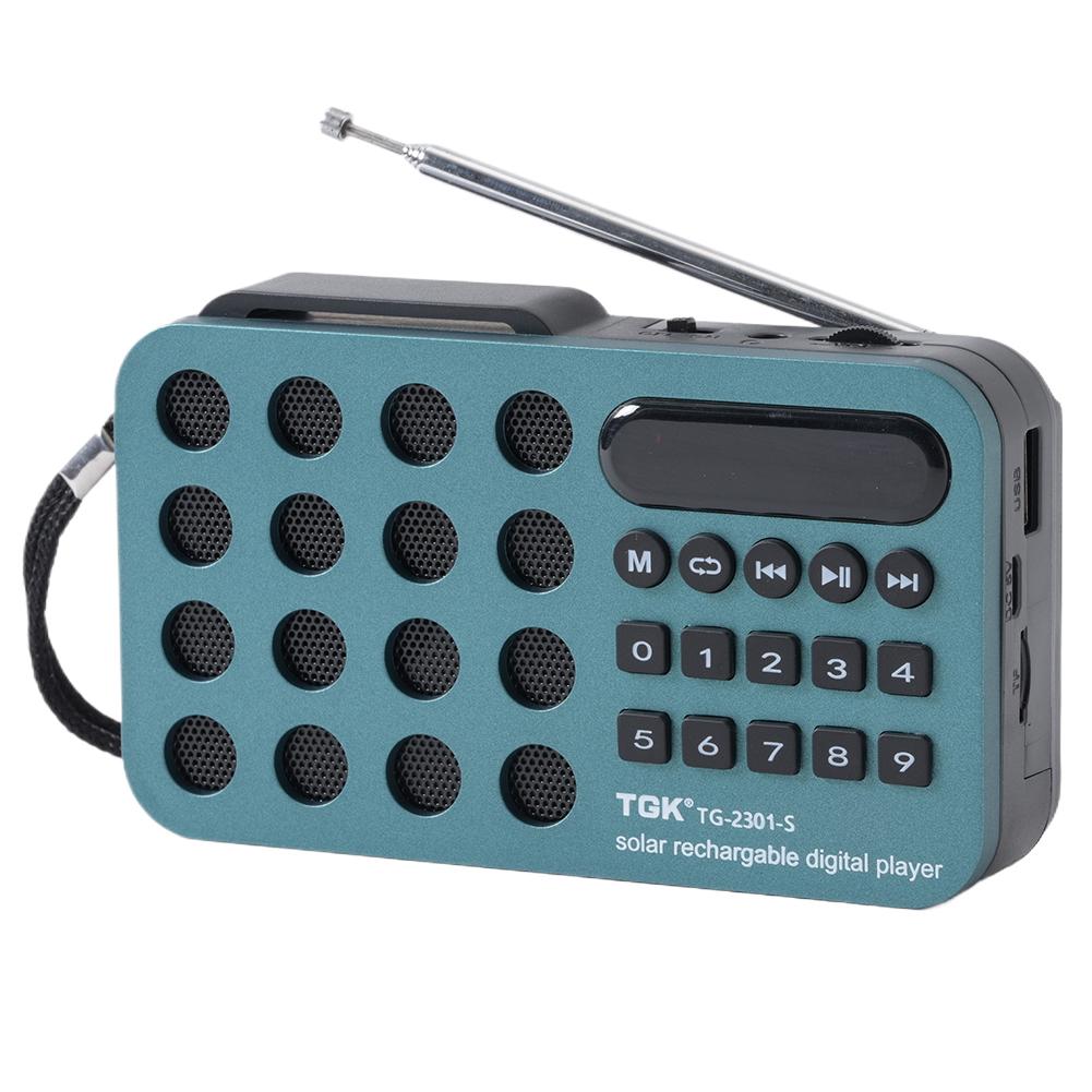 Мини Портативное Карманное FM Радио с Поддержкой Bluetooth, USB, TF-карты, Беспроводные Динамики, Цифровой Радиодинамик, Музыкальный Плеер