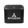 Car Trash Can Storage Box Vehicle Multifunctional Garbage Dust Case Emblem For Mitsubishi ASX Lancer 10 Pajero Outlander L200
