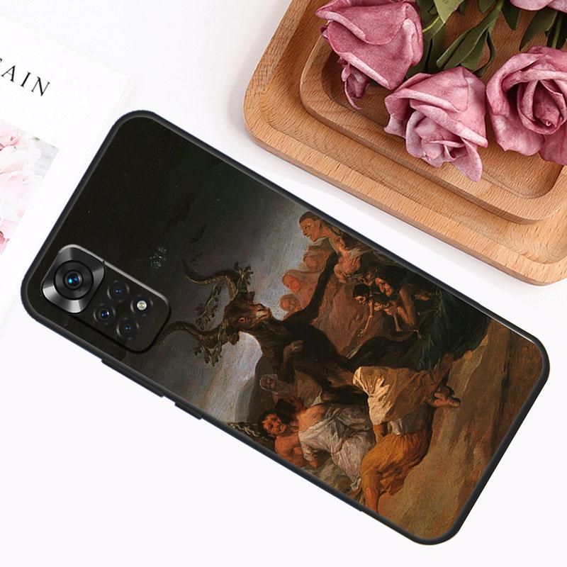 Испания Франсиско Гойя Художественный Чехол Для Xiaomi Redmi Note 14 13 12 11 9 10 Pro 9S 10S 11S 12S Redmi 14C 13C 12C 10C Обложка