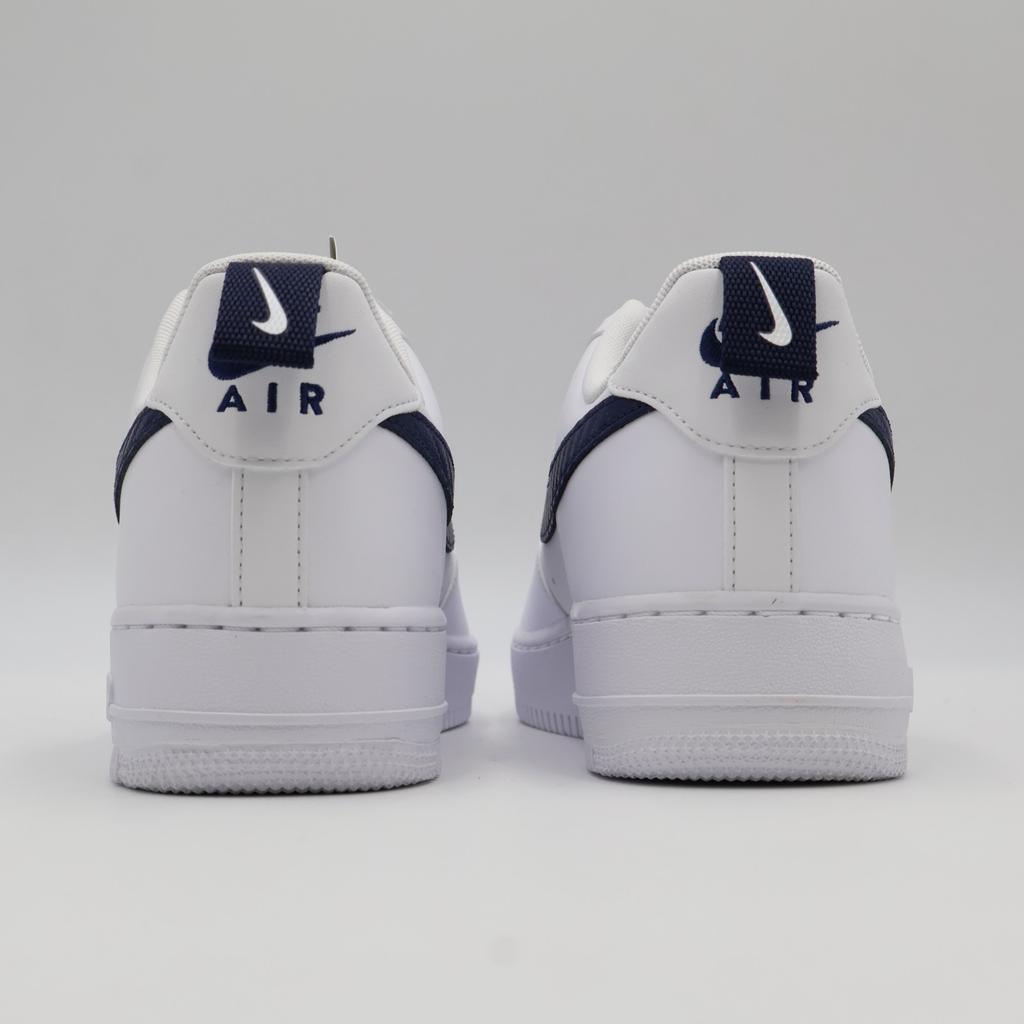 IR5599-100 Nike Air Force 1 '07 Белый Темно-синий (Мужской)
