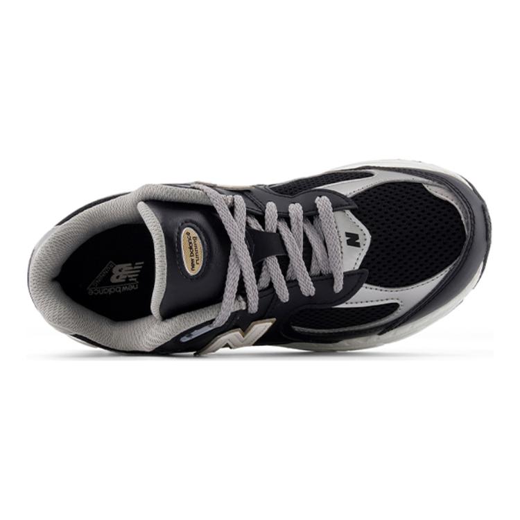 New Balance 2002R Big Kid Black Sea Salt Gold Детские кроссовки Золотисто-металлические GC2002PO