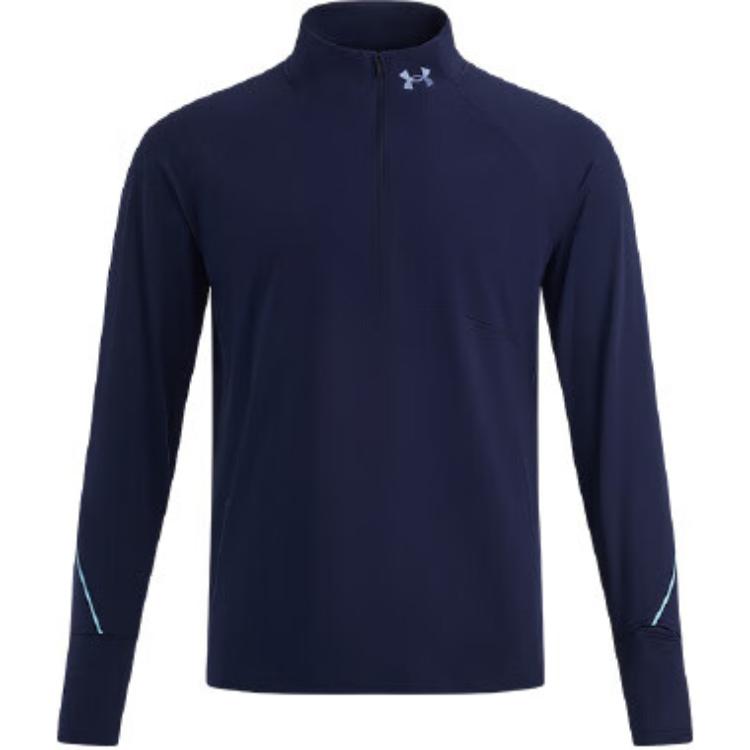 Under Armour Qualifier T Shirt Men's Navy Blue 1365662-411