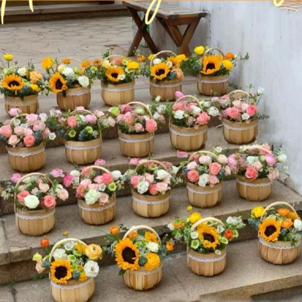 Handwoven Lace Fruit Basket Home Decoration /Restaurant Serving Tabletop Display