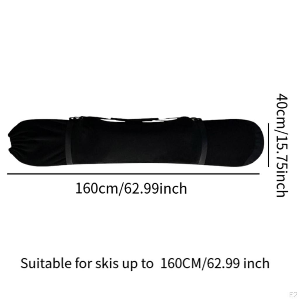Чехол для переноски сноуборда для путешествий с эластичным защитным чехлом