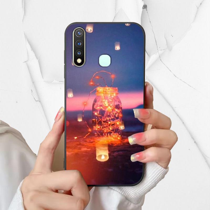 Чехол Для Vivo Y19 Y 19 Чехол Силиконовый Мягкий ТПУ Чехол Для Телефона Для Vivo Y19 1915 VIVOY19 Funda Capa Модный Ударопрочный Корпус Coque