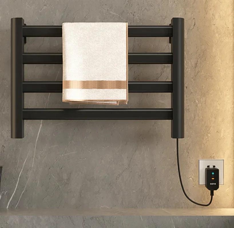 Новый 2024 Радиатор для ванной комнаты Электрический полотенцесушитель Smart Touch Термостатический нагреватель 220 В Энергосберегающий обогреватель Аксессуары для дома