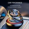 Автомобиль ароматерапия духи солнечное двойное кольцо магнитная левитация вращающийся высококачественный светильник аромат орнамент 1 шт.