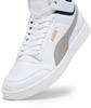 Puma Shuffle Mid Sneakers 380748 15 White/Concrete Gray/Peach Blue/Gold
