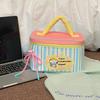 Large Capacity Cute Makeup Bag Multi Functional Lunch Bag Handheld Cosmetic Case  Outdoor