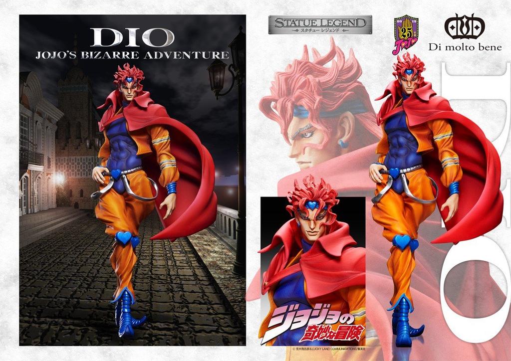 Statue Legend Bizarre Part 3 and coloring Hirohiko "JoJo's Adventure" 23.DIO [Prototype supervision Araki]
