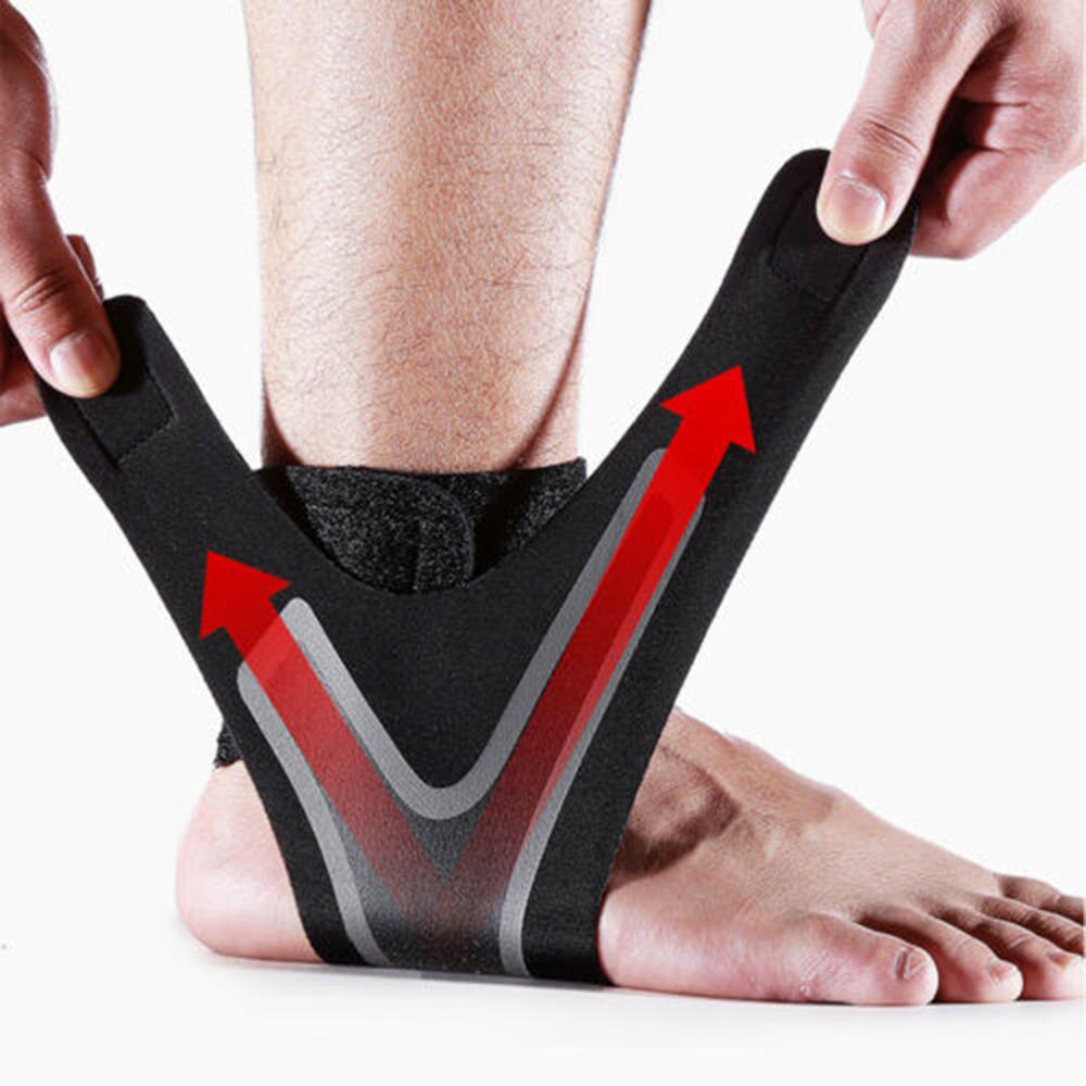Bandage Anti Sprain Anke Support Brace Adjustable Elastic Ankle Brace Compression Ankle Wrap