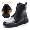 Women's Autumn and Winter Leather Boots, Student Leather Boots, Cowhide Female Boots