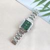New Light Luxury Steel Belt Women'S Watch, Female Student Fashion Simple Square Quartz Watch