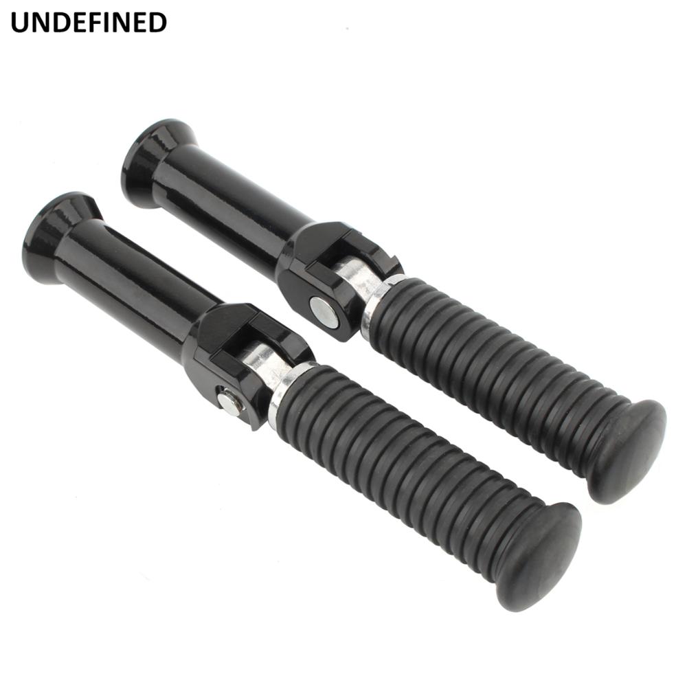 Черные подножки для мотоцикла с ЧПУ, опорные кронштейны для задней подставки для ног для Harley Softail Fat Boy Breakout Street Bob Sport Glide 2018-20