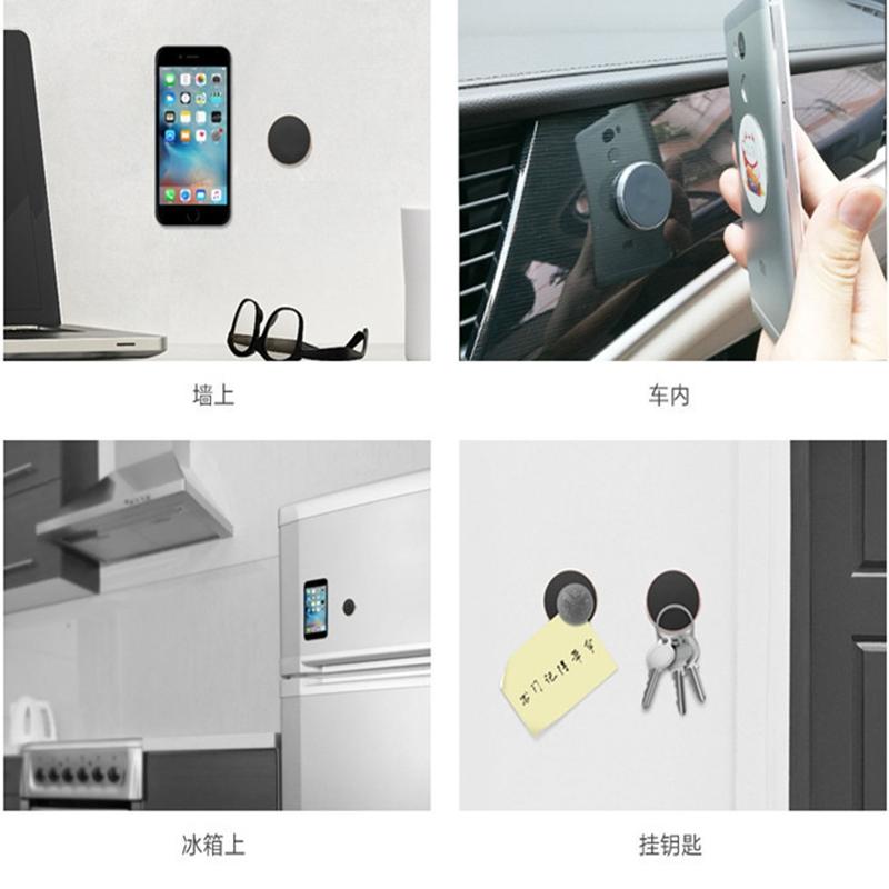 Магнитный держатель для телефона в автомобиль Магнитное крепление Кронштейн Наклейка на приборную панель автомобиля Стену Подставка для мобильного телефона в автомобиль для iPhone