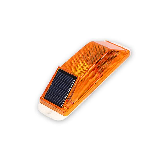 Автомобильный солнечный предупредительный светильник, красный и желтый ограждение, забор, светоотражающий курсор, ночной стробоскоп, солнечный контурный светильник