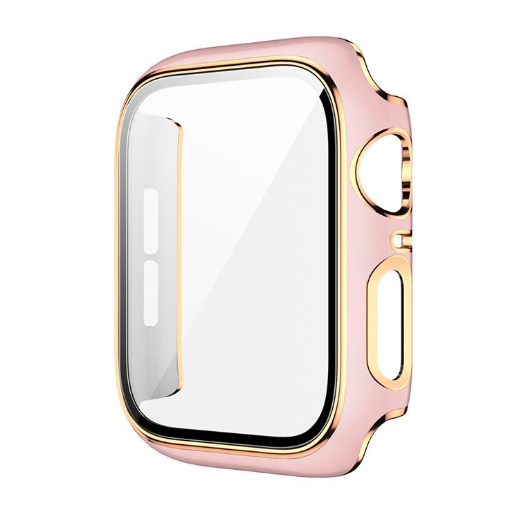 Чехол для Apple Watch 45мм 41мм 44мм 40мм 42мм аксессуары Защитное стекло для экрана iWatch series 9 7 8 5 6 SE 3 4