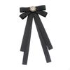 Bow Tie for Women Neck Brooch Pin Pre Tied Bowtie Ribbon Clothing Accessories