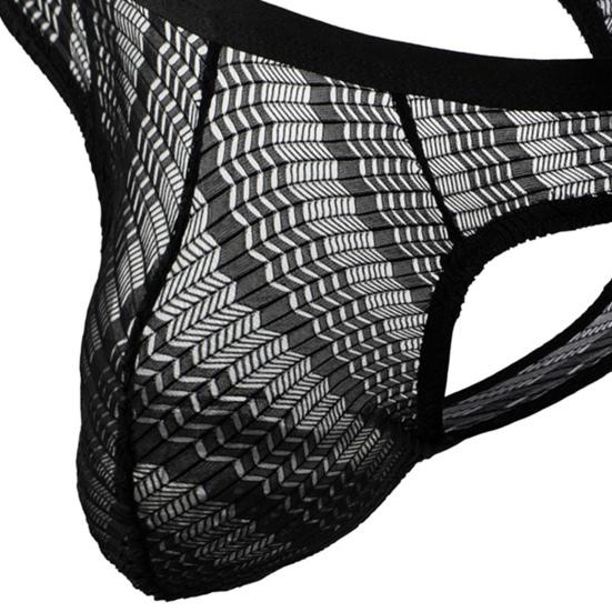 Men Briefs Low Waist Intimate Clothes Underwear Pure Color Thong Chic Protective