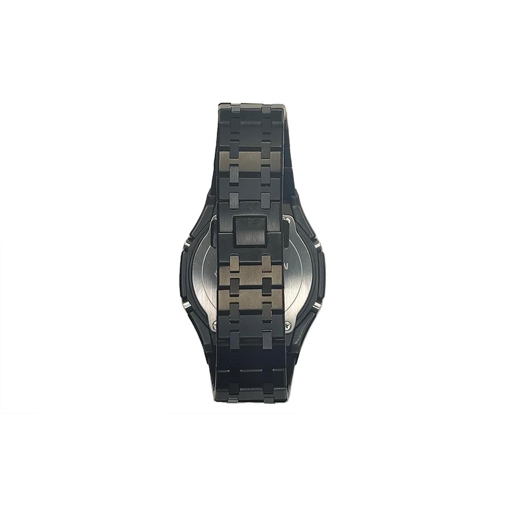 Casio Мужские часы с жидкокристаллическим и аналоговым двойным дисплеем, серия 44 мм, фиолетовые, GA-2100SKE-7A(Watch3--)