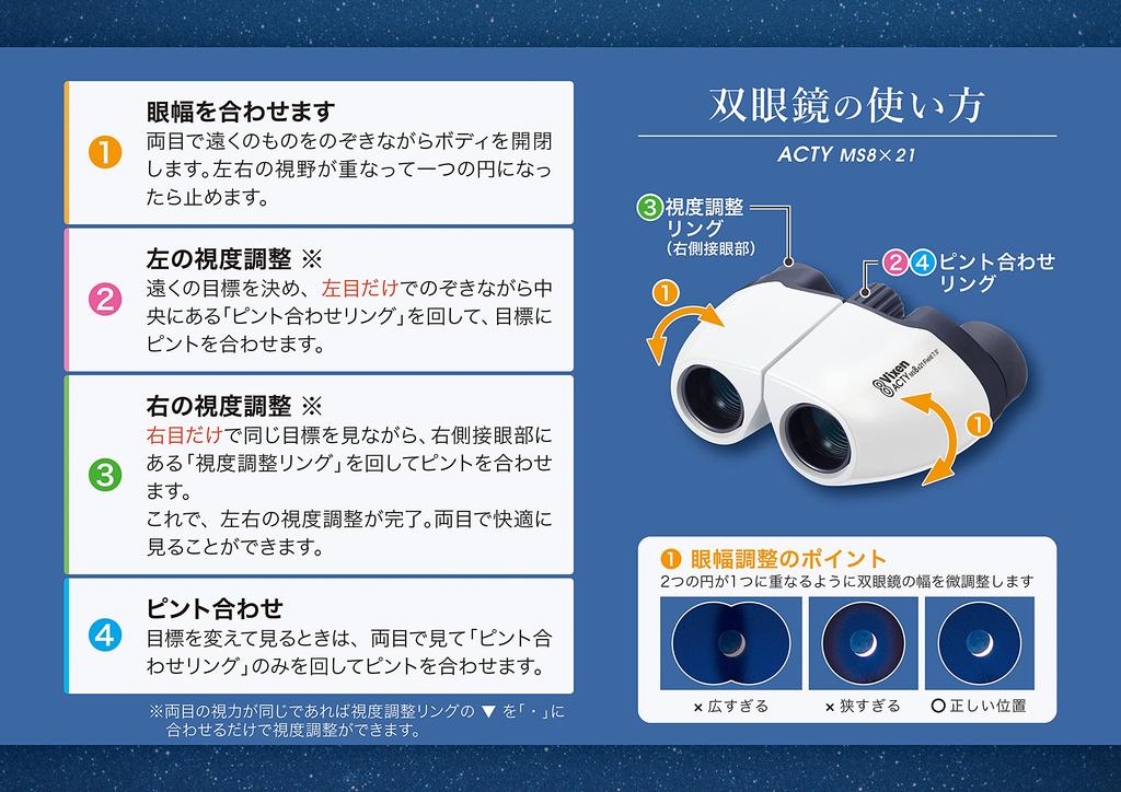 Vixen Binoculars Small Lightweight Binoculars 8x21 White 8x Total Lunar Eclipse Starry Sky Constellation Astronomical Observation Live Concert 71016