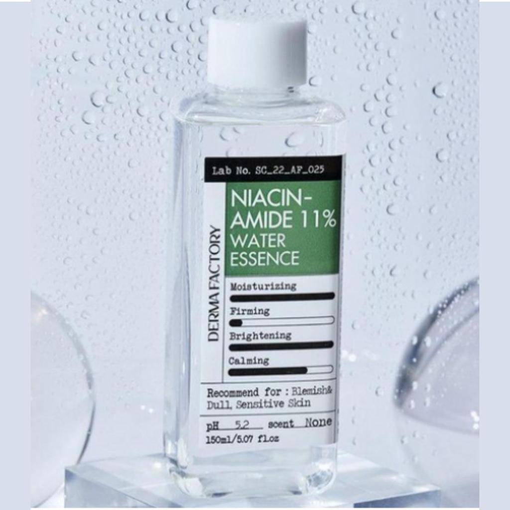 DERMA FACTORY Ниацинамид 11% Водная эссенция (150мл)