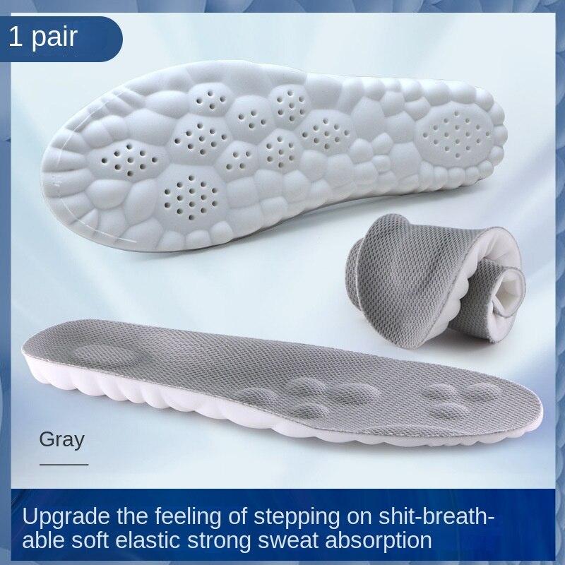 Облачные стельки, амортизирующие дышащие стельки для мужчин и женщин, спортивные стельки на каждый день