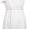 Pearl Waist Chain White Bohemian Belt Elegant Dress Shirt Decoration  Women