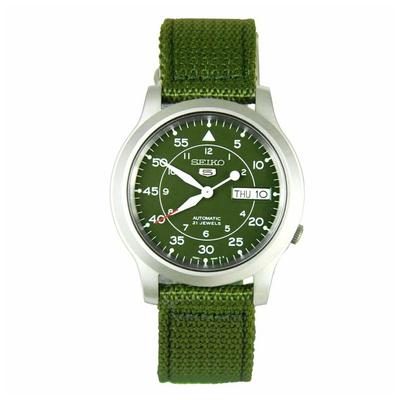 Восстановленные мужские часы Seiko 5 Military Automatic Nylon SNK805K2