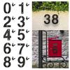 Stainless Steel House Number 0-9 Apartment Farmhouse High Visibility Outside Front Door