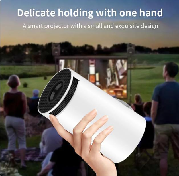 HY300 HD 4K Projector Android 11 Bluetooth 5.0 Remote Control 5G Wifi 1280*720P 180° Home Theater Portable Outdoor