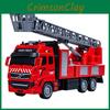 Alloy Construction Car Model With Telescoping Ladder For Kids Play And Collectors