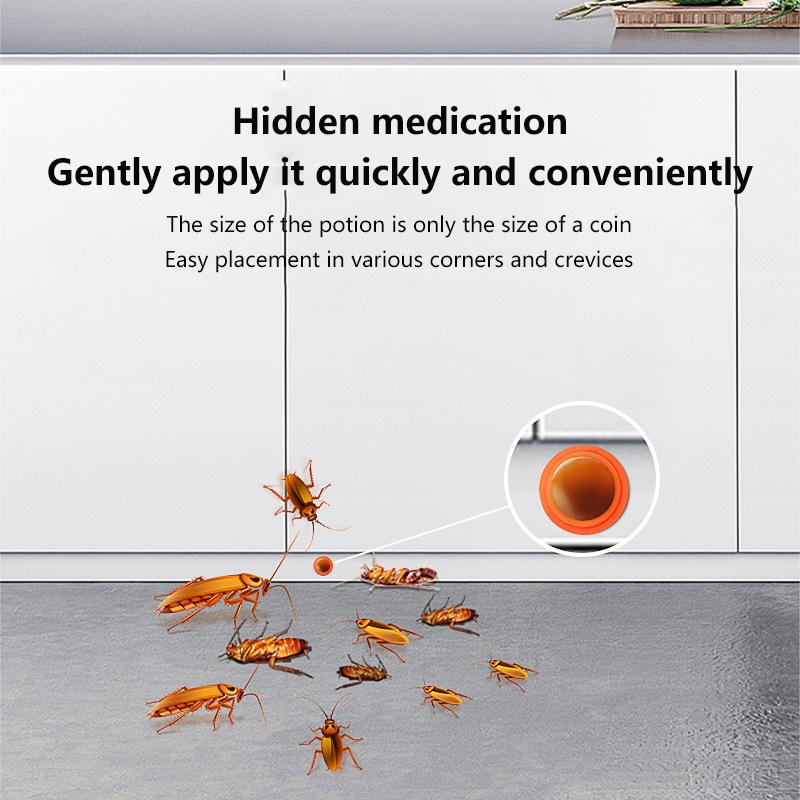Cockroach Cockroach Nest End Cockroach Catch Glue Bait Sticker Cockroach Traps Non-Toxic Pest Control Tool For Kitchen Bedroom