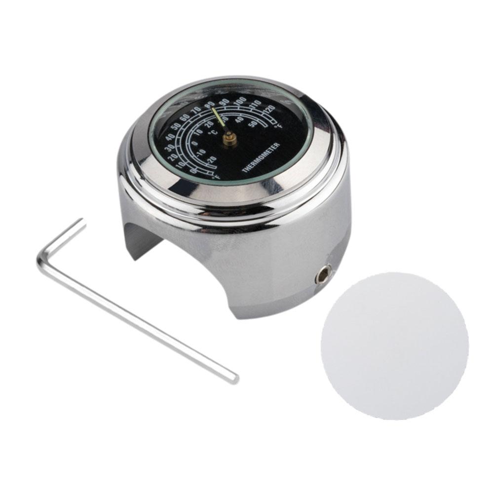 Мотоциклетный пыле- и водонепроницаемый кварцевый термометр многофункциональный автомобильный настольный руль из алюминиевого сплава светящийся Univer V4Y7