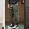 Multi-pocket Overalls Men's Spring And Summer Loose Bundle Feet New Sports Casual Long Pants