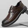 Business Casual Leather Men Shoes Genuine Leather Oxford Shoes For Men Flats Shoes