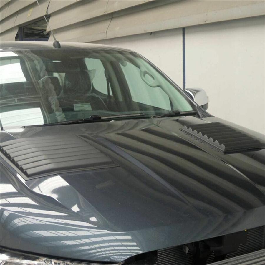 2 шт. Боковые воздухозаборники, накладки на капот для Ford Ranger 2012-2022, АБС-пластик