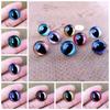 Хрустальные кошачьи глаза, безопасные глаза для вязания крючком, 12 мм, глаза для вязания крючком, глаза амигуруми, кукла-кошка