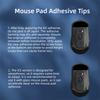 Wear-Resistant Mouse Foot Pads Teflon Ice Edition Mouse Skate Glides for Rapoo VT0 MAX Gaming Mice