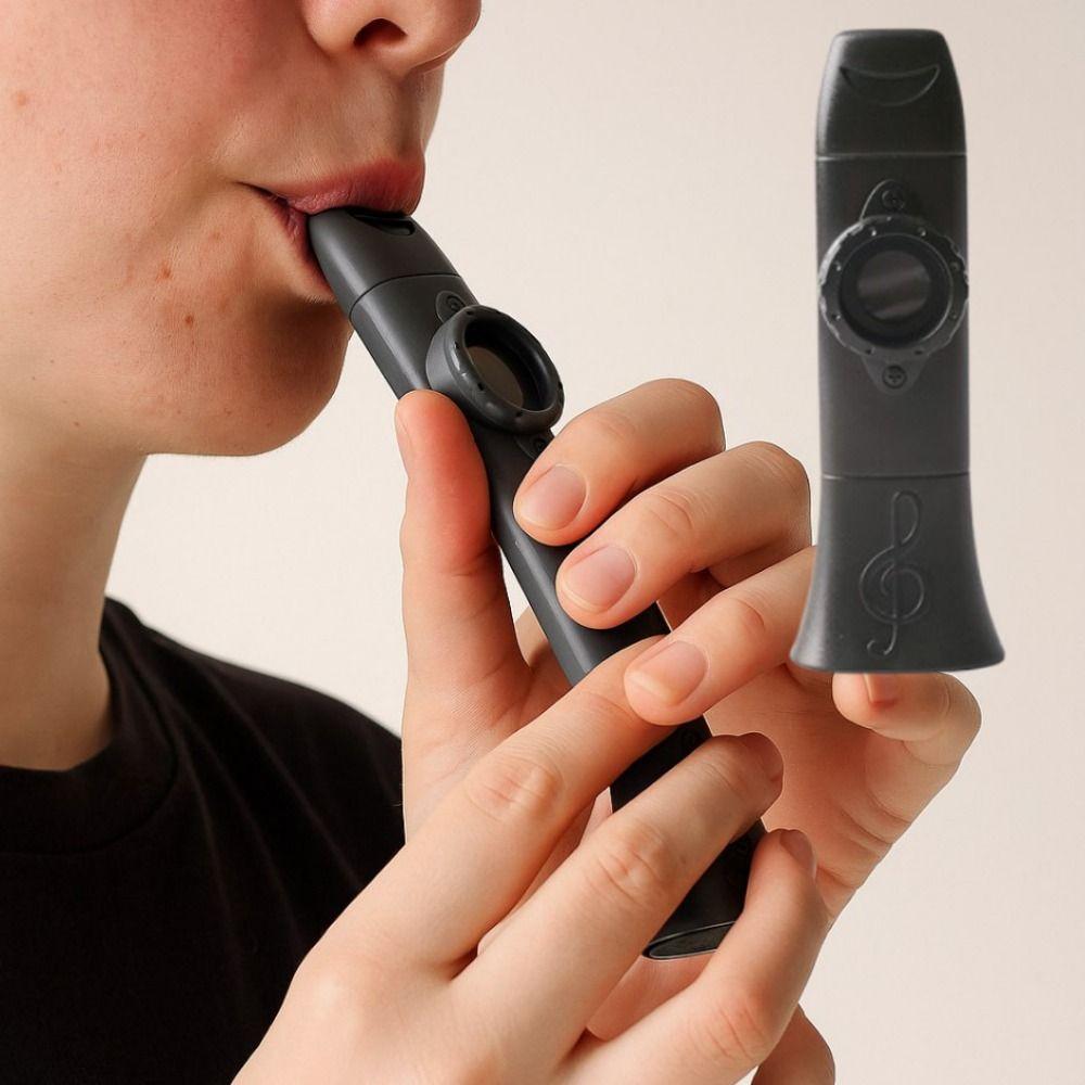 Colorful Single Hole Kazoo Plastic Wind Instrument Kazoo Instrument Party Activities