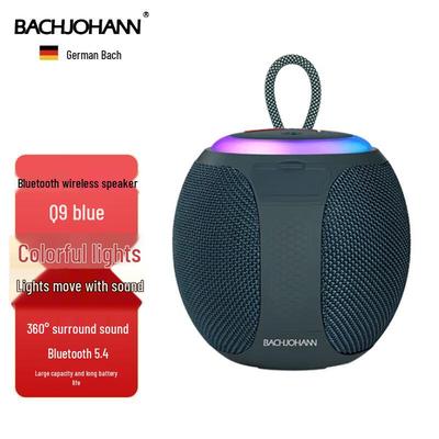 Bach Johann Q9 Мини Портативная Bluetooth Колонка CN вилка (адаптер в комплекте)