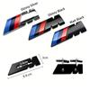 CTCE1 3D ABS/Metal Car Styling Front Grille Badge Emblem Accessory For BMW M E46 E90 E60 F30 F10 E39 E36 F20 G30 G20 E87 E92 E91 E30